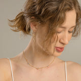 Emerald Elegance Chain Necklace