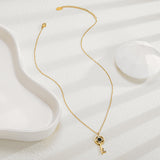 "Unlock Your Dreams" Pendant Necklace