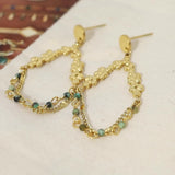 Chain Link Cascade Earrings