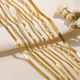 Regal Curb Chain Necklace