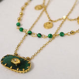 Wink of Luck Charm Necklace