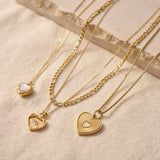 "One Heart, Two Chain" Necklace