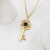 "Unlock Your Dreams" Pendant Necklace