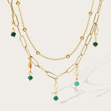 Boho Movement Duo Chain Necklace 40-46cm/16-18'