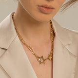 Starburst Chain Necklace