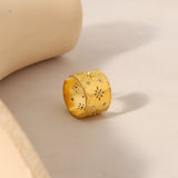 Sunlit Wide Band Ring