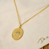 Shimmering Sol Pendant Necklace