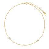 Emerald Elegance Chain Necklace