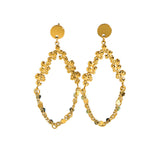 Chain Link Cascade Earrings