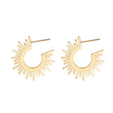 “Sunburst" Flare Earrings