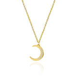 Crescent Moonlit Necklace