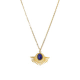 Solar de Lapis Pendant Necklace
