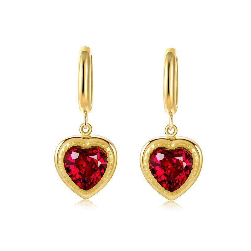 Heartlight Hoop Earrings