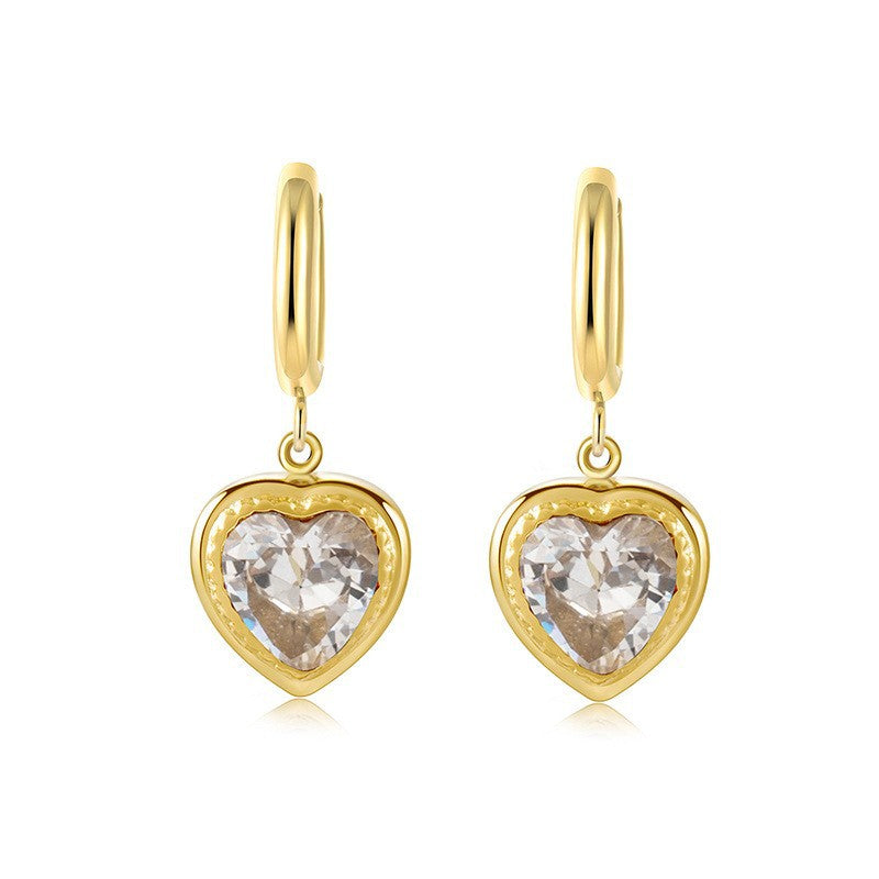 Heartlight Hoop Earrings