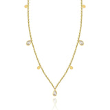 Dazzling Cascade Crystal Necklace 39.5cm/15.6'