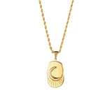 Moonlit Glow Pendant Necklace