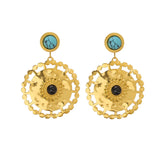 Golden Eclipse Earrings