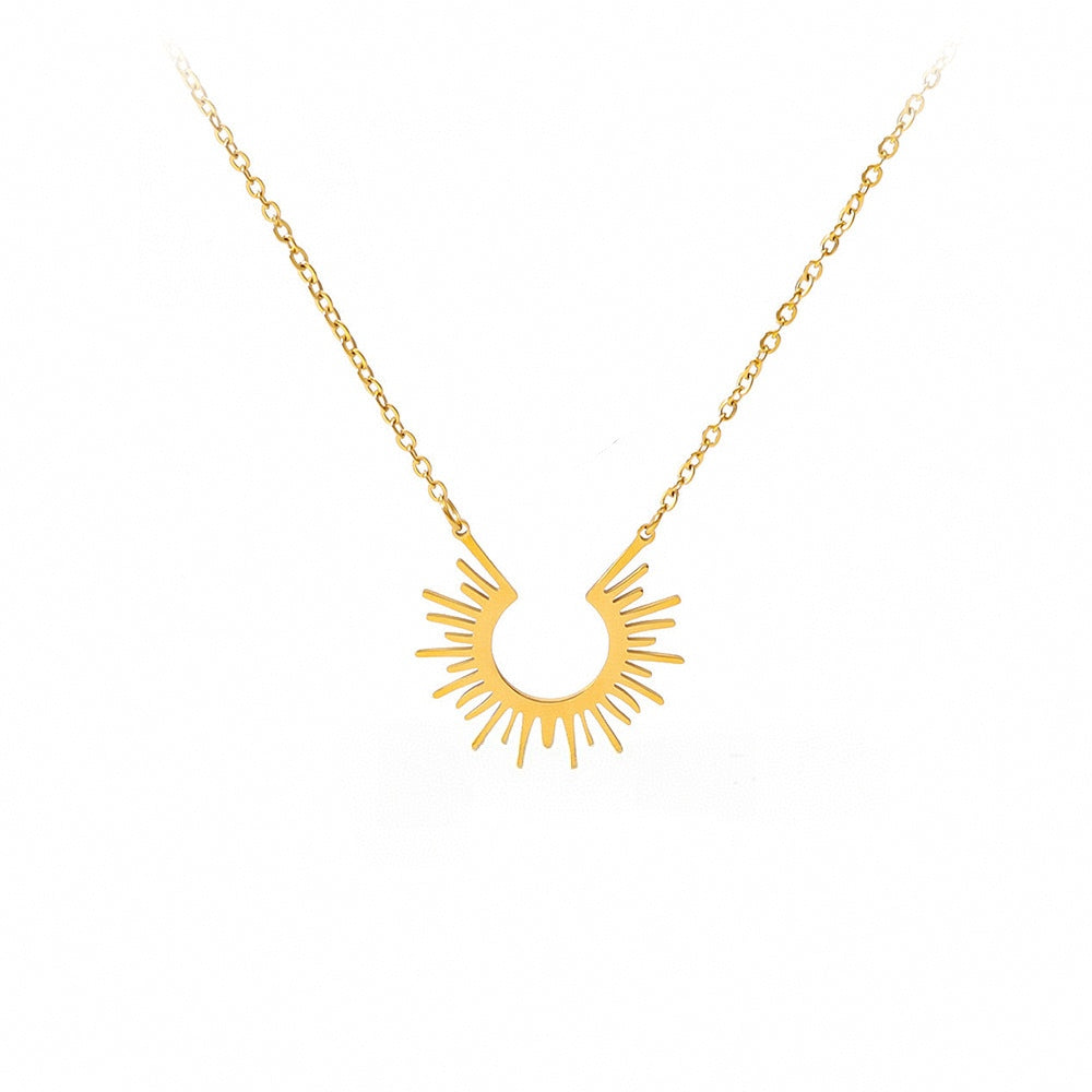 "Sunburst" Pendant Necklace