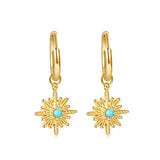 Ra's Azure Filigree Earrings