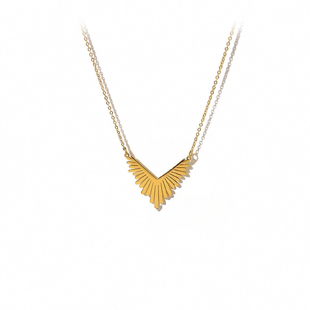 "Sunburst" Pendant Necklace