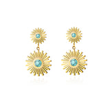 Ra's Sunburst Earrings