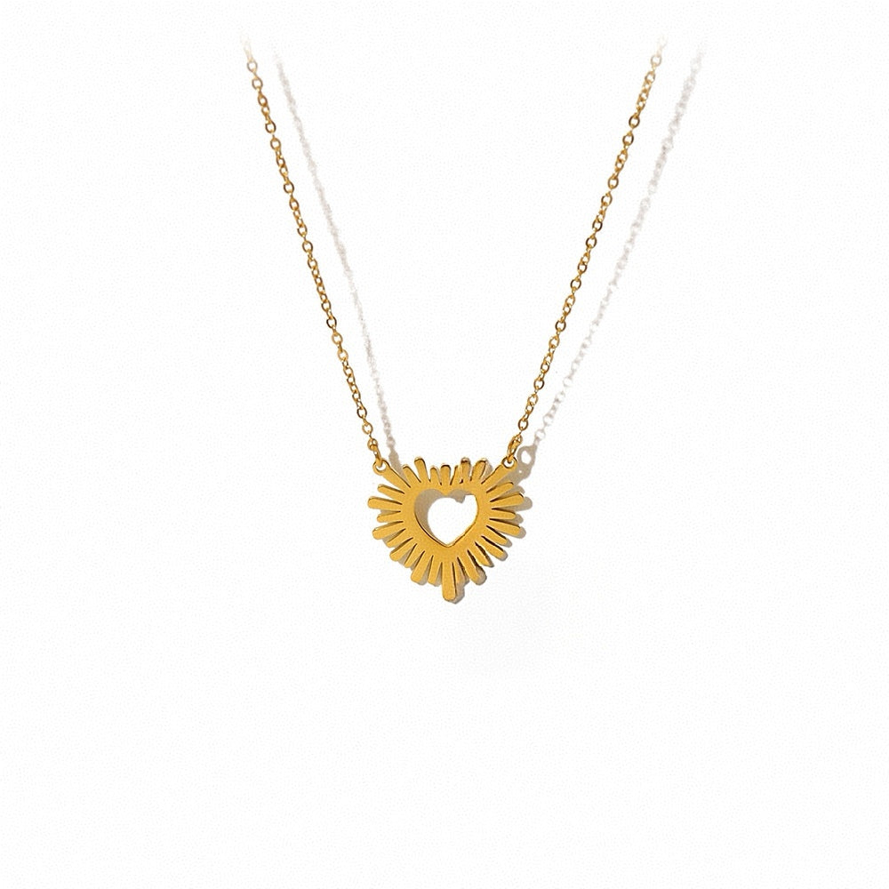 "Sunburst" Pendant Necklace