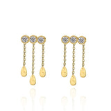 Dancing Drops Crystal Earrings